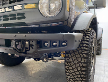 ORACLE Lighting 2021-2024 Ford Bronco Triple LED Fog Light Kit for Steel Bumper - White