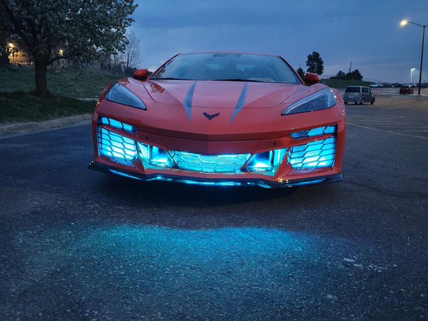 C8 Corvette Stingray Convertible Exterior RGB Lighting Kits