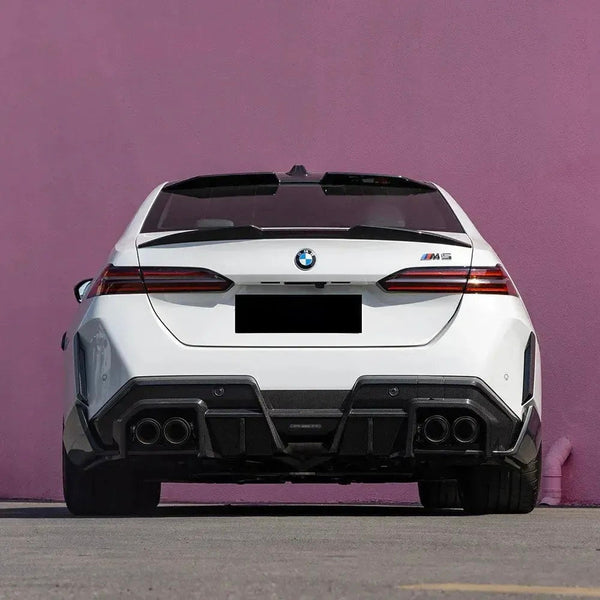 G90 M5 SQ Style Dry Carbon fiber Roof Spoiler