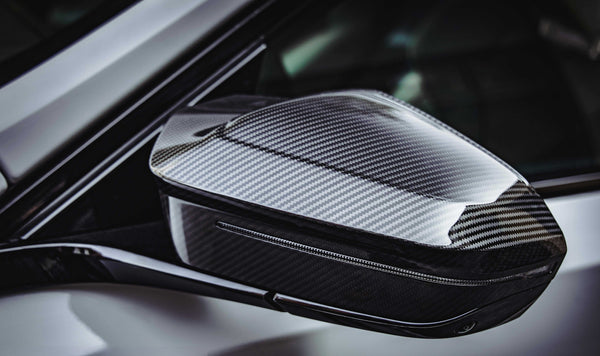 G90/G99 M5 OEM Style Dry Carbon Fiber Mirror Cover