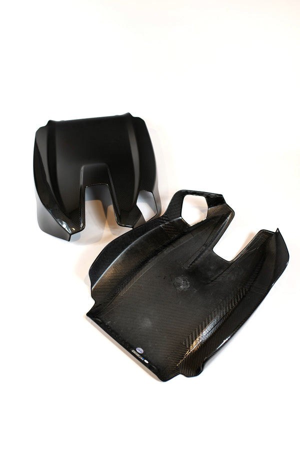 G8X Dry Carbon Fiber Seat Back Covers