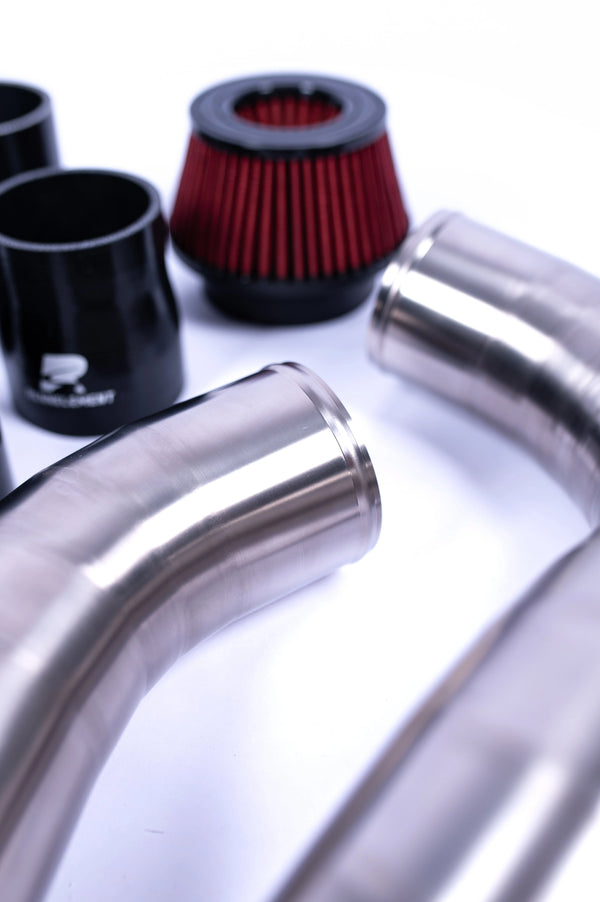 RENNELEMENT G90/G99 M5 BMW Titanium Front Mount Intake