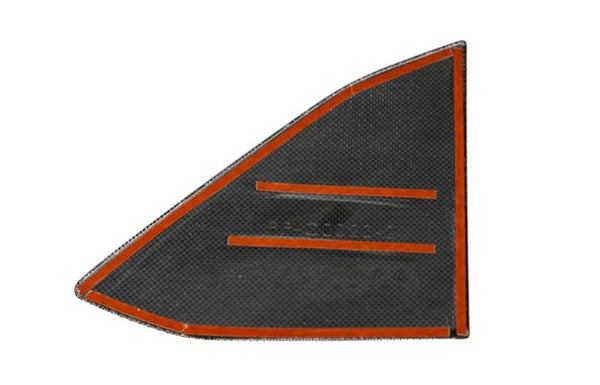 Paragon C8 Corvette Carbon Fiber B Pillar Trim Overlay - Coupe or HTC