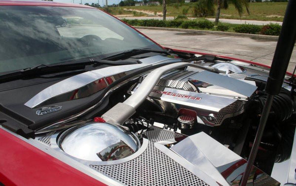 2012-2015 Camaro ZL1 - Supercharger Engine Shroud | Stainless Steel