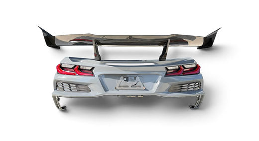 AGM C8 Corvette ZR1.2 High Wing (Visible Carbon/Carbon Flash) Z06/ERay/GS
