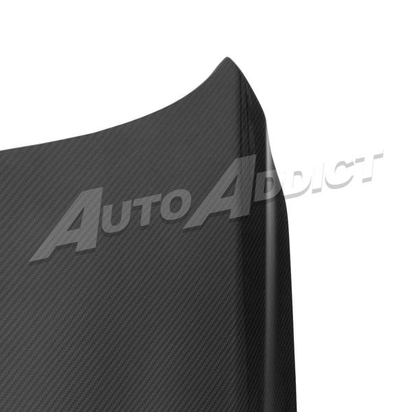 2020-2026 Cadillac CT5/V-Blackwing Heritage Spec Pre-Preg V-Shaped Double Sided Carbon Fiber Hood
