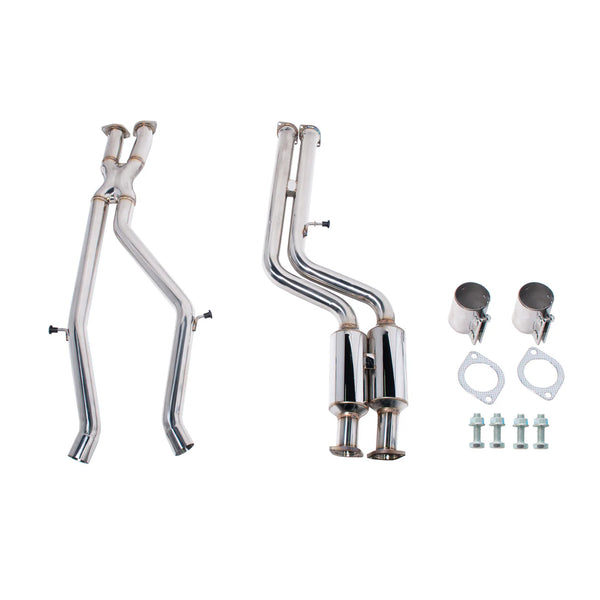 2015-2020 BMW F80 M3 F82 F83 M4 Resonated Mid Pipe Exhaust