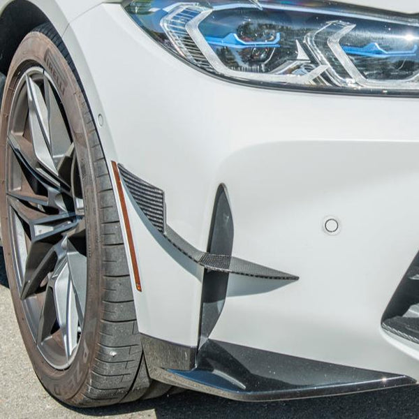 2021-Up BMW G80 M3 G82 G83 M4 Front Bumper Canard Splitter