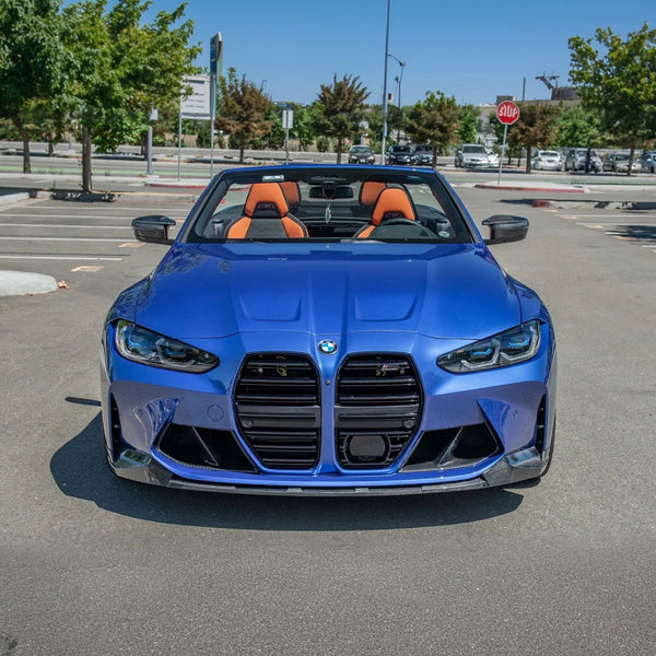 2021-Up BMW G80 M3 G82 G83 M4 Carbon Fiber Front Lip Splitter & Side Skirts