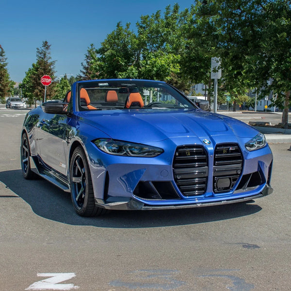 2021-Up BMW G80 M3 G82 G83 M4 Carbon Fiber Front Lip Splitter & Side Skirts