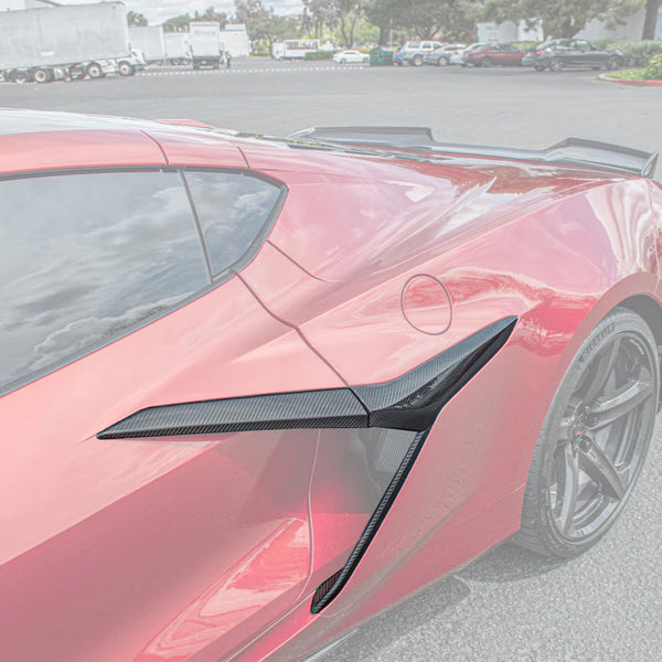 C8 Z06 Side Fender Vent Door Garnish