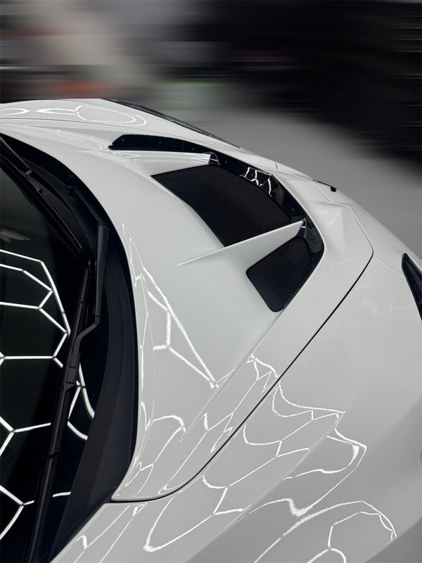 OEM Functional C8 ZR1 Hood With All Hardware and Ducts