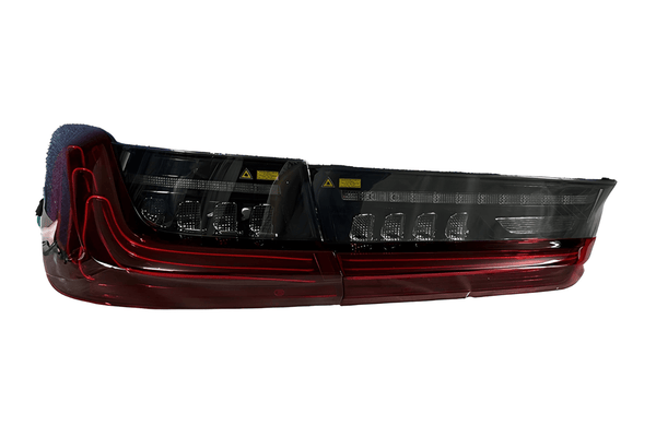 BMW 3 Series G20 G28 Red and Smoked CSL Style Laser Tail Lights (2019-2024)