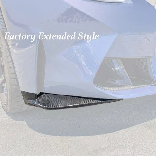 21-Up BMW G82 G83 M4 Carbon Fiber Extended Front Side Splitter