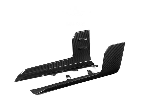 G87 MP Style Dry Carbon Fiber Side Skirts