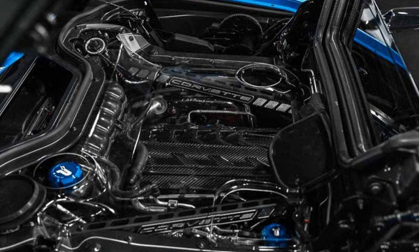 C8 Stingray/Z06/Eray Convertible Clear Engine Bay Cover