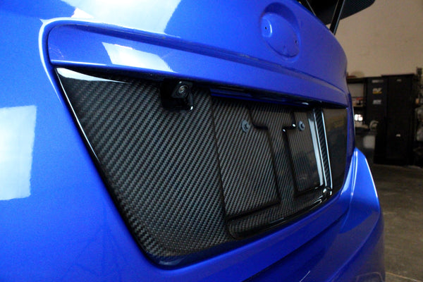Carbon Fiber Subaru WRX/ STI Sedan License Plate Frame 2015-2021