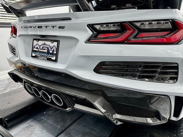 AGM C8 Corvette Z06/ERay Rear Grille Inserts