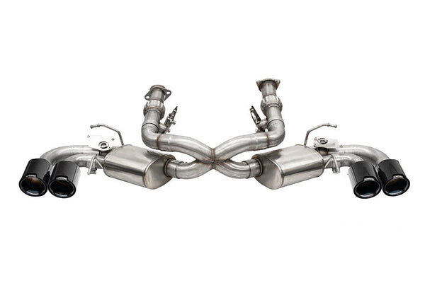 C8 Corvette CORSA 3.0 in Cat-Back 4.5 in Pro-Series Tips | 2020-24 Corvette C8 (w/or Without Factory NPP)