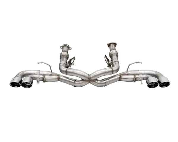 Corsa 3.0 in Cat-Back 4.5 in Pro-Series Tips | 2020+ Corvette C8 (w/o Factory NPP) (21102, 21104)