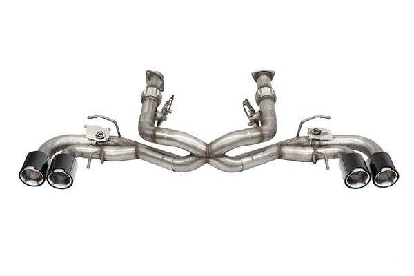 C8 Corvette CORSA 3.0 in Cat-Back 4.5 in Pro-Series Tips | 2020-24 Corvette C8 (w/or Without Factory NPP)