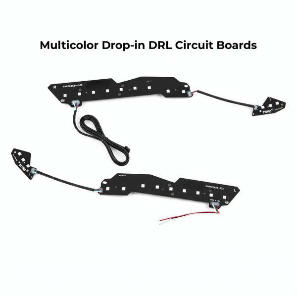 GMC Sierra 1500 Multicolor DRL Boards (2016-2018)