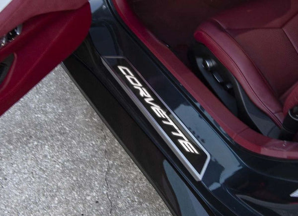 CForce Performance C8 Corvette Carbon Fiber 3pc Interior Trim Kit