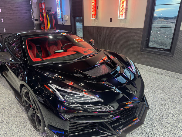 C8 Corvette ZR1 Double Sided Carbon Fiber Hood