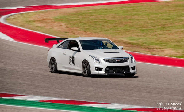 Cadillac ATS-V GT250 Carbon Fiber Adjustable Wing 2016-2019