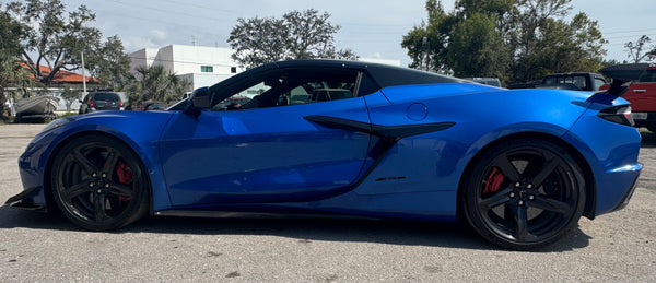 CForce Performance C8 Corvette Z06 Carbon Fiber Wishbone (Door Handles/Scoops)