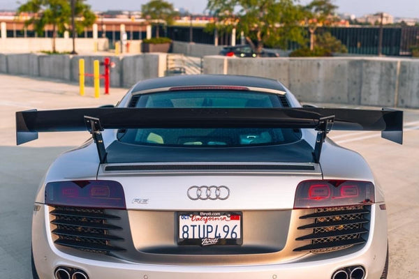 Audi R8 GTC500 Carbon Fiber Adjustable Wing 2006-2014