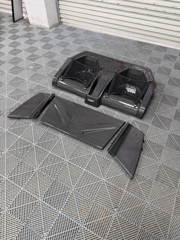 G87 M2 DRY CARBON FIBER REAR SEAT DELETE