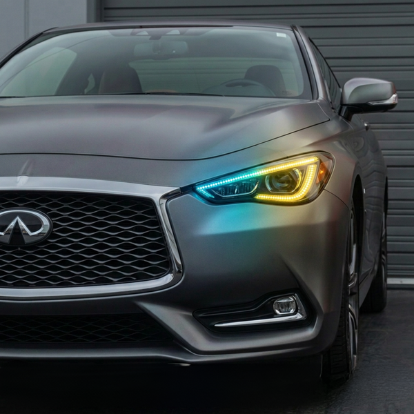 Infiniti Q60 Multicolor Flow DRL Boards (2016-2022)