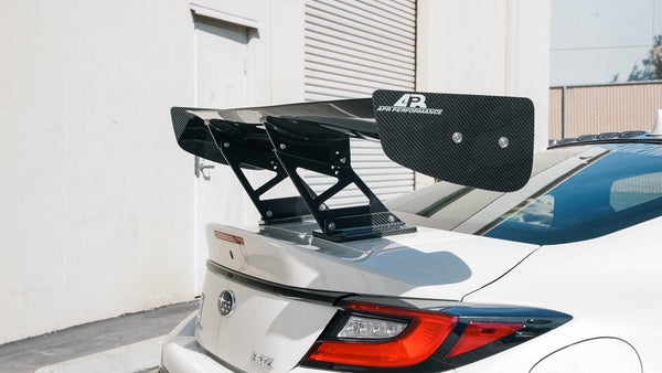 Toyota GR86/ Subaru BRZ 61" GTC300 Carbon Fiber Adjustable Wing 2022+ SPEC