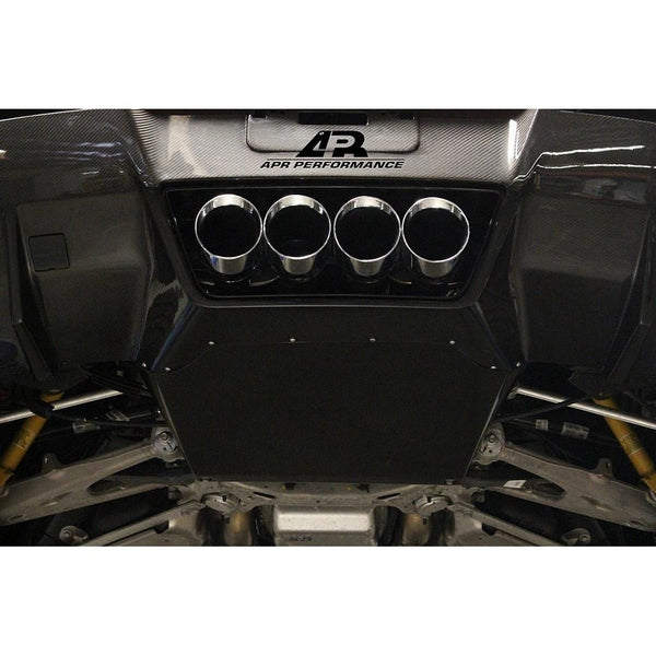 Carbon Fiber Rear Diffuser With Undertray
