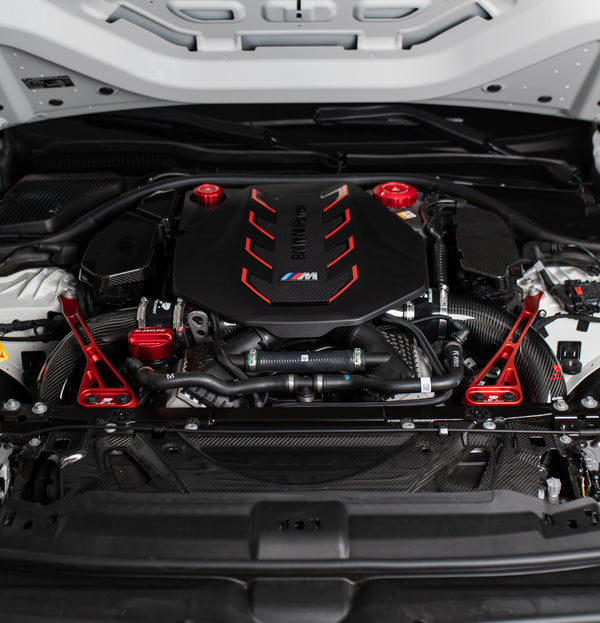 RENNELEMENT G90/G99 M5 3.5” Dry Carbon Fiber Front Mount Intake System