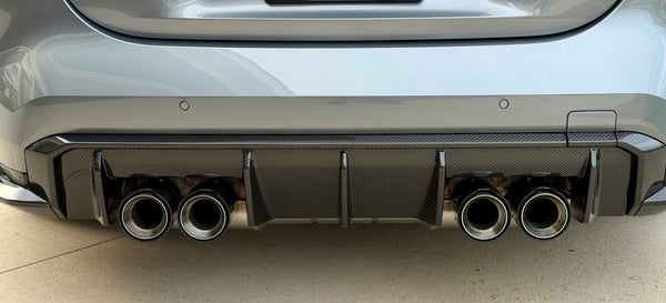 G8X Carbon Fiber Upper Diffuser Trim