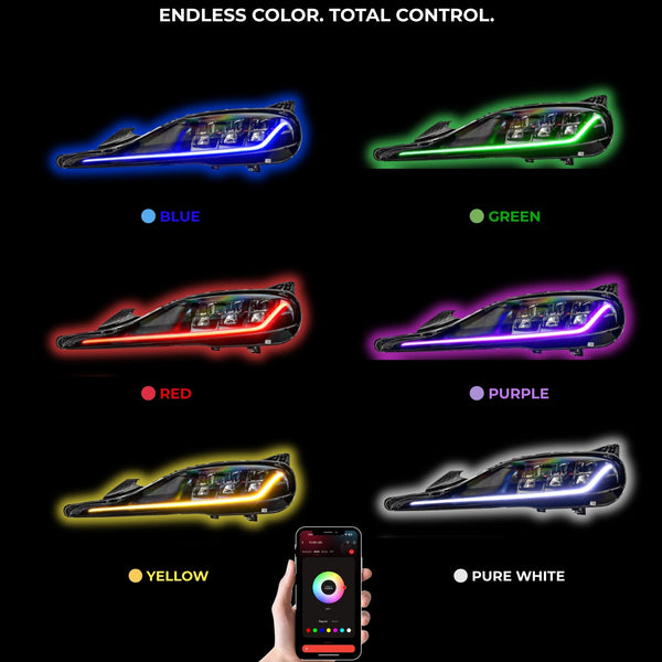 Toyota Supra RGBW DRL boards (2020-2024)