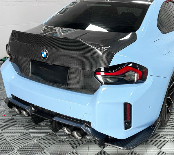 G87 M2 V4 Style Dry Carbon Fiber Diffuser