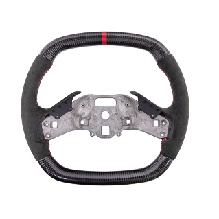C8 Z06 Style Corvette Carbon Fiber Steering Wheel - Choose Color