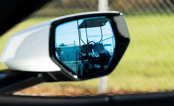 C8 Corvette Wide Angle Convex Mirrors With Turn Signals, Defrosters and Blind Spot