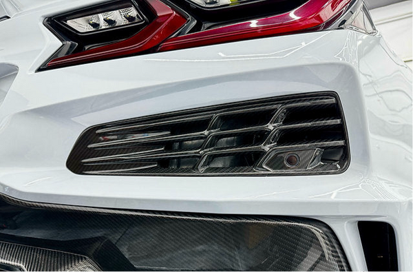 AGM C8 Corvette Z06 / ZR1 / ERay GS Rear Grille Inserts