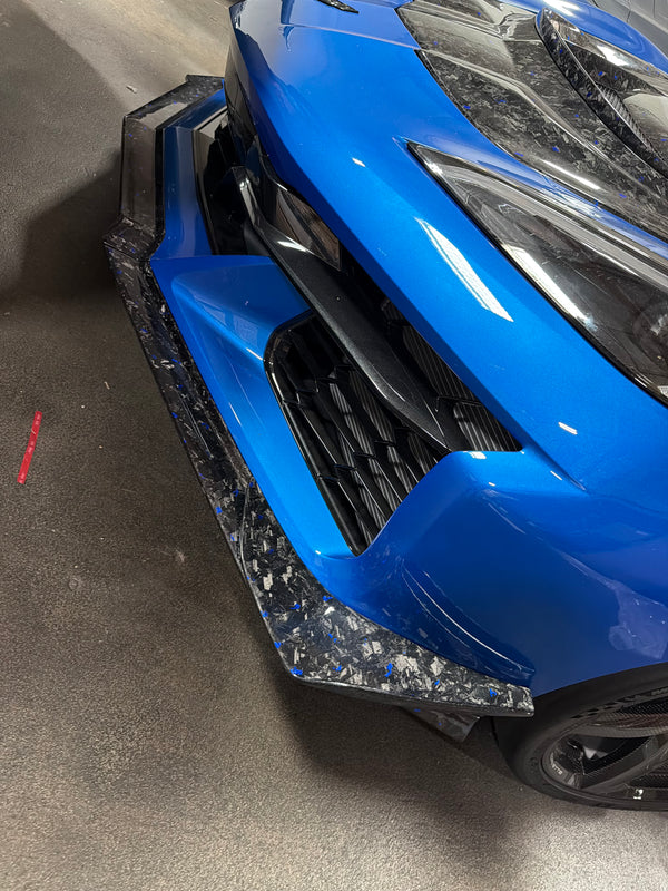2023-2026 Corvette C8 Quiet Racing ZR1 ZTK Forged Carbon Fiber Aero Kit Z06/E-Ray
