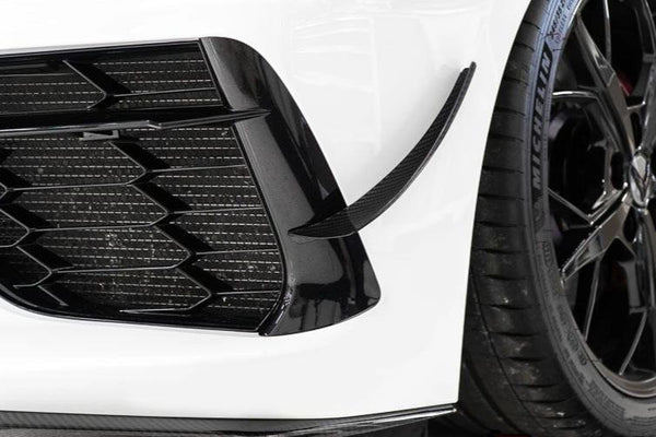 Verus Engineering Carbon Fiber Dive Plane / Canard Kit, Single or Dual Elements - C8 Corvette