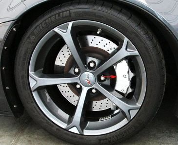 2010-2013 C6 GS/Z06 Corvette - Caliper Face Plate 18Pc | Polished Stainless Steel