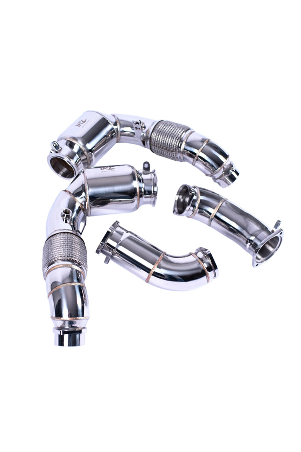 IRL G90 G99 M5 400 CEL Downpipes
