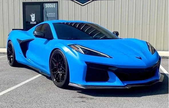 AGM C8 Z06 Front Splitter WITHOUT Canards