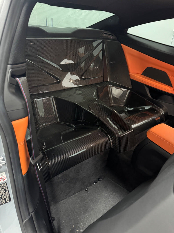 G87 M2 DRY CARBON FIBER REAR SEAT DELETE