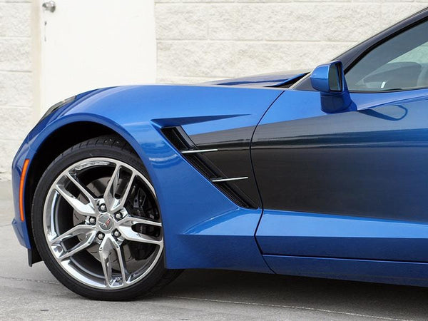 2014-2019 C7 Corvette Stingray - Side Graphic Sport Fade | Premium Vinyl