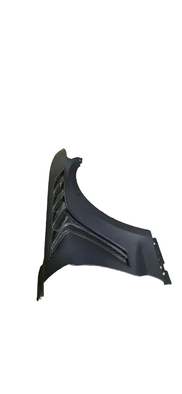 2015-17 Ford Mustang S550 | GTD Style Primed Black Front Side Vented Fenders